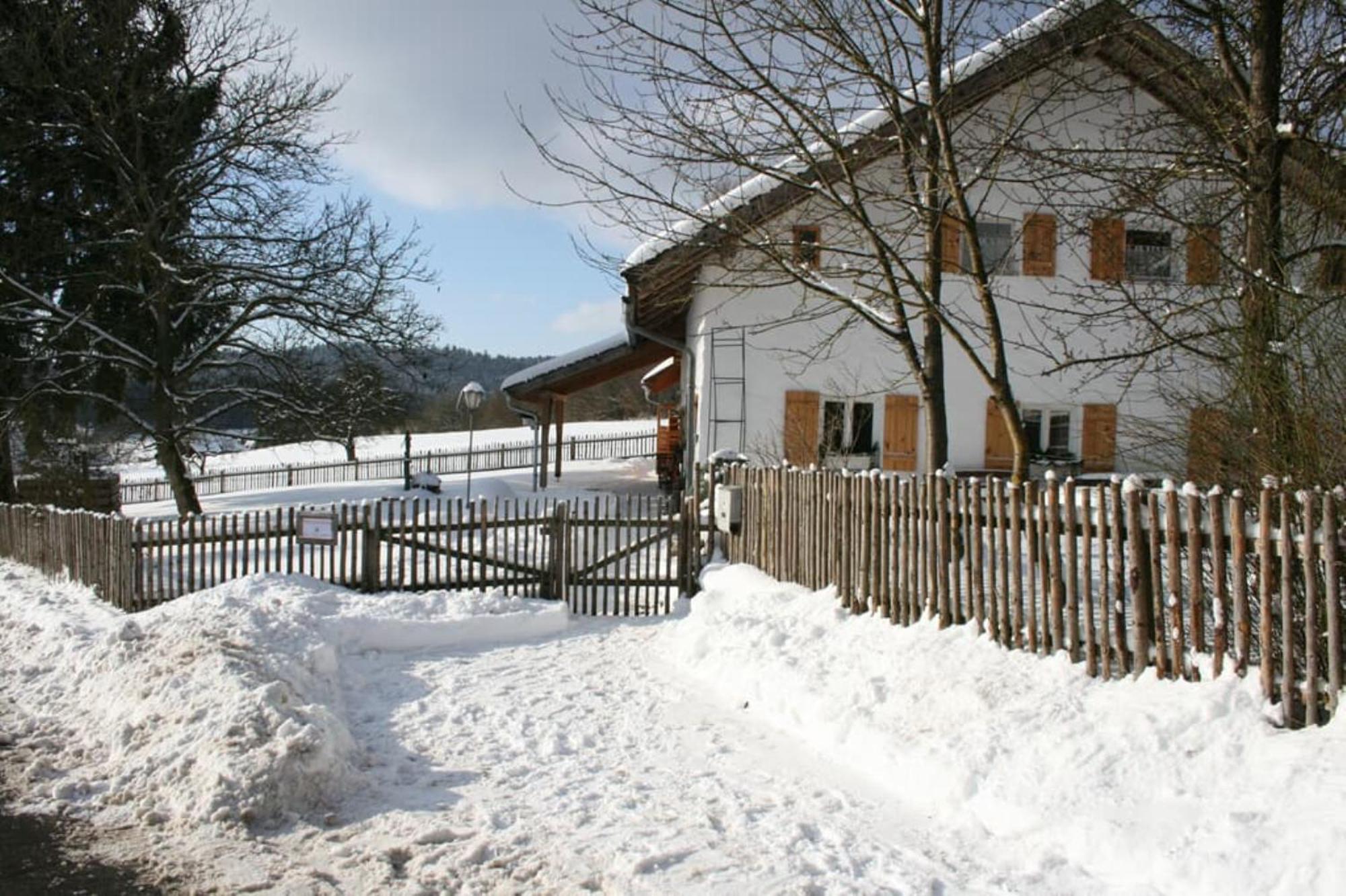 Ferienhaus Winter Blaibach Exterior foto